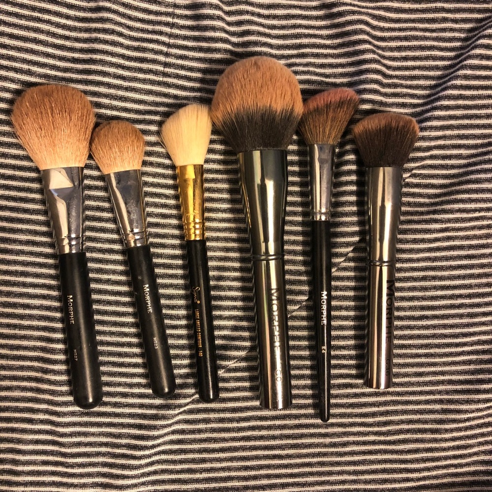Bundle of Morphe/Sigma makeup brushes